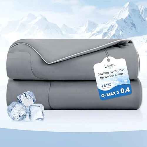 Love's Cabin Cooling Comforter in Grey