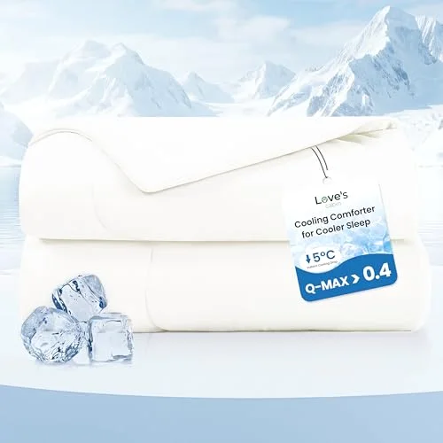 Love's Cabin Cooling Comforter in White
