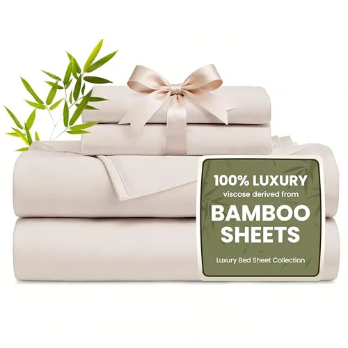 Love's Cabin Bamboo Rayon Sheet Set in Sand